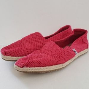 Toms flats shoes women size 10